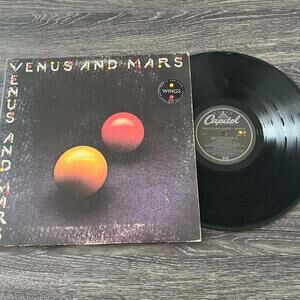 Wings - Venus and Mars SMAS11419 VG+++ Vinyl Record LP AJ12